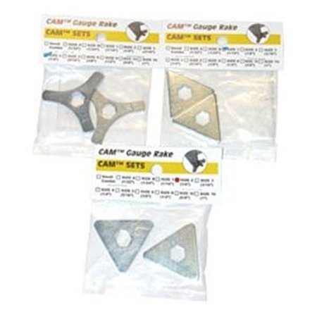 MIDWEST RAKE CAM Set, Size 1, 2 and 4, PK3 57180